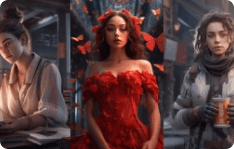 自然与梦幻的浮动美景