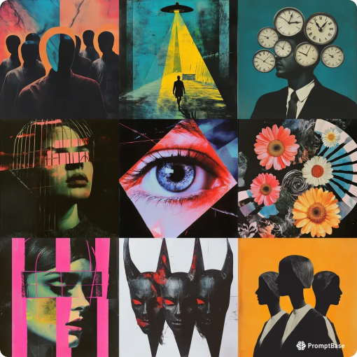 风格化的 3D 动画肖像